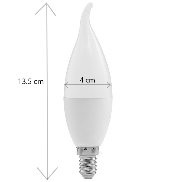 لامپ اشکی 5 وات افراتاب