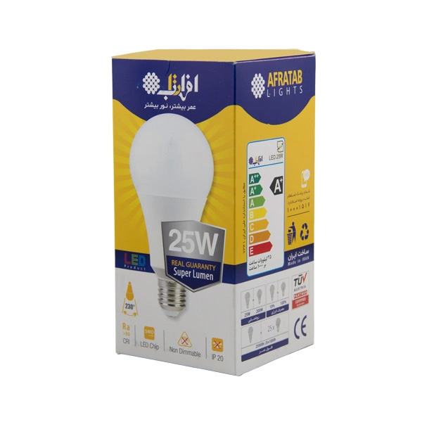 لامپ ال ای دی 25 وات افراتاب