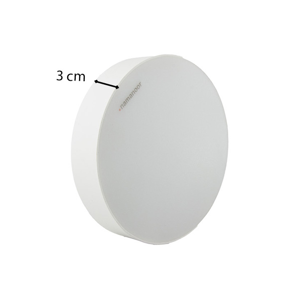 پنل گرد 15 وات نمانور بدون فریم روکار