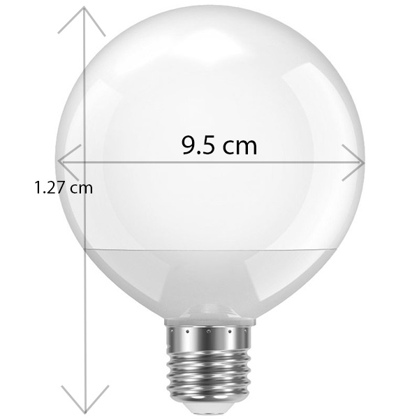 لامپ ال ای دی 15 وات کروی سیدکو