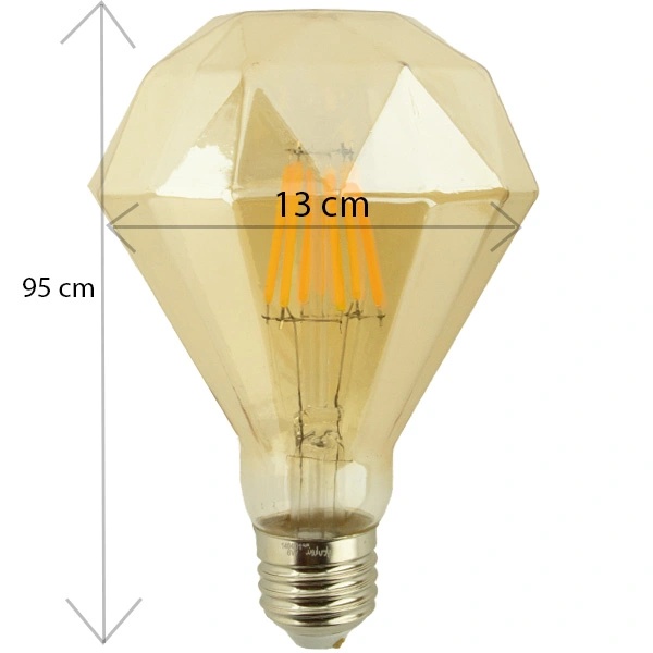 لامپ کریستال 6 وات فیلامنت پارس اروند