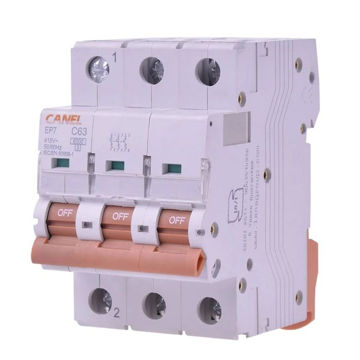 فیوز مینیاتوری 3 پل 63 آمپر کانل