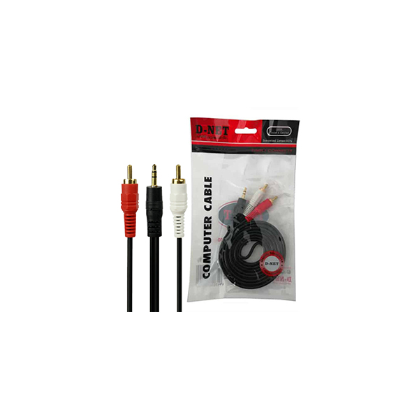 کابل 1 به 2 استریو به سونی 1.5متر DNET