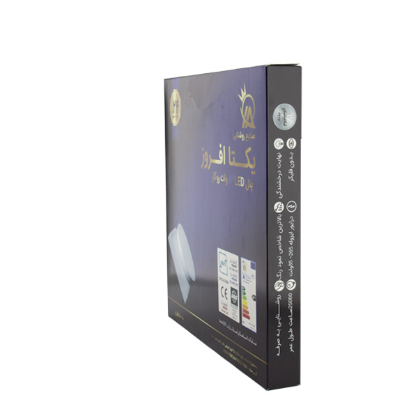 پنل گرد 48 وات یکتا افروز ساید لایت فریم آلومینیوم روکار