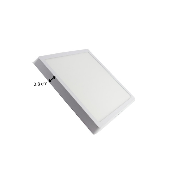 پنل مربع 18 وات یکتا افروز ساید لایت فریم آلومینیوم روکار