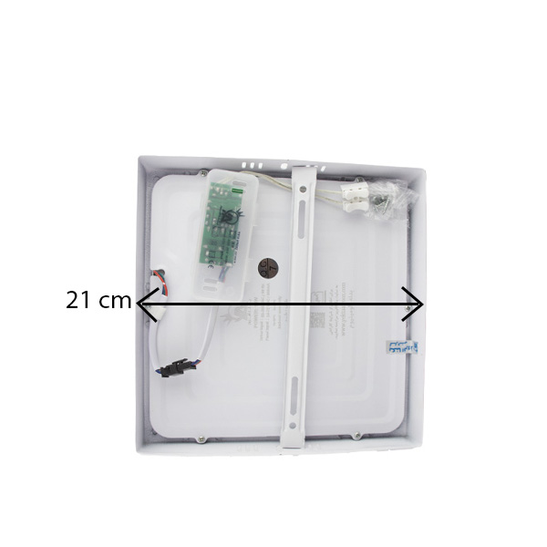 پنل مربع 18 وات یکتا افروز ساید لایت فریم آلومینیوم روکار