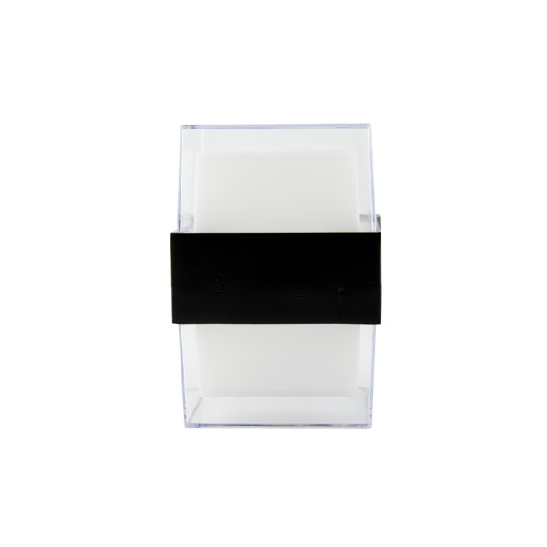 دکوراتیو 10 وات 2 طرفه مشکی AL060 یکتا بدنه مشکی آفتابی