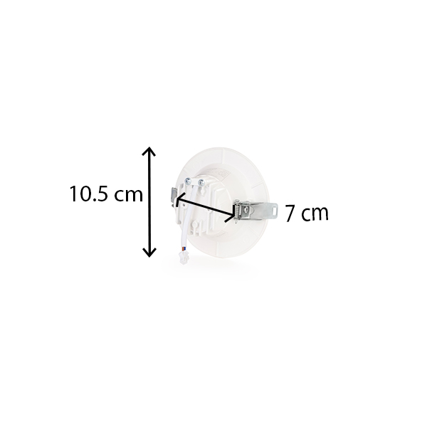 پنل ال ای دی توکار 10 وات تولید نور مدل سان لایت COB