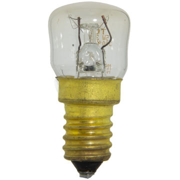 لامپ مایکروفر 220 ولت 15 وات سرپیچ شمعی تنگسرام