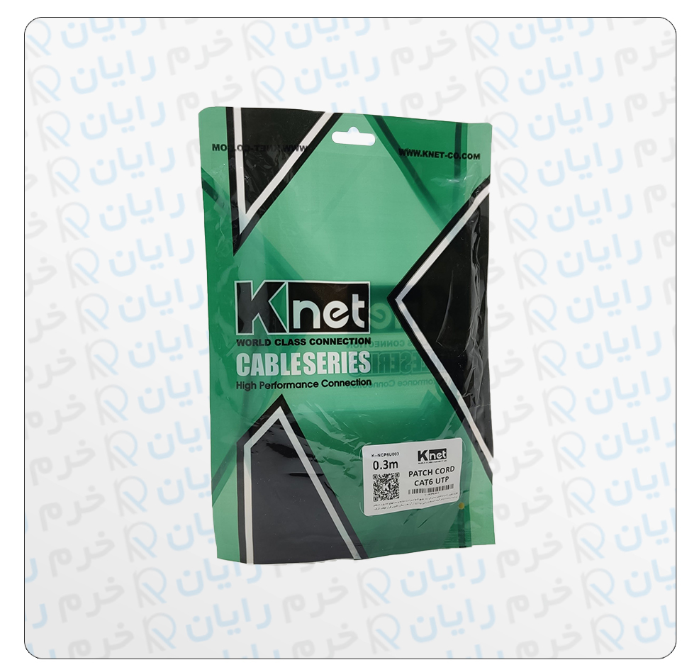 کابل شبکه 30 متر KNET CAT6