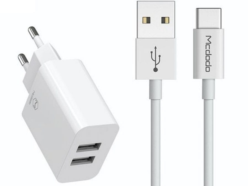 شارژ 2 خروج با كابل تايپ C مكدودو 6721