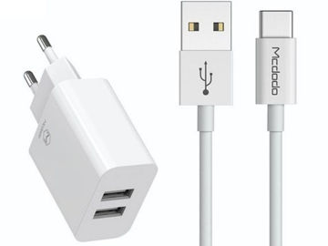 شارژ 2 خروج با كابل تايپ C مكدودو 6721