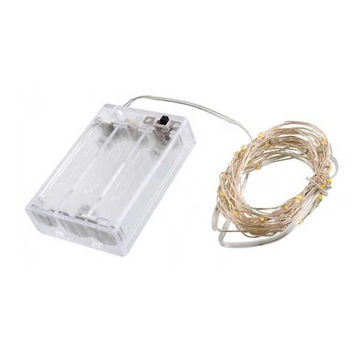 ریسه سوزنی مفتولی قرمز باتری خور