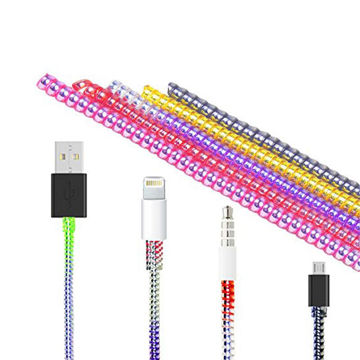 محافظ کابل شارژ فنری 1/8 متر جدید