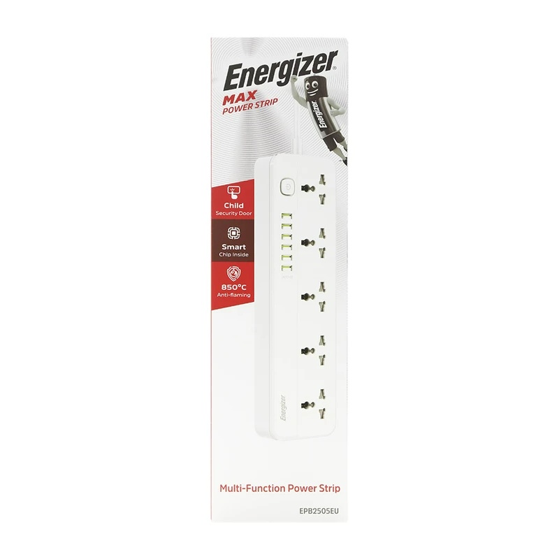 چند راهی برق انرجایزر مدل Energizer EPB2505EU جدید