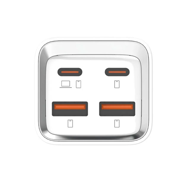 فست شارژ USB و تایپ C الدینو 4610 - 65 وات کابل 1/5 متر جدید 1