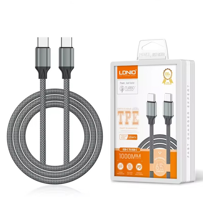 کابل 2 سر تایپ سی یک متر الدنیو 441 جدید 1