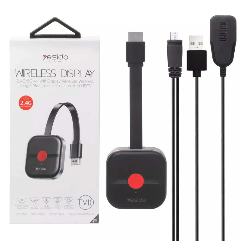 دانگل انتقال تصویر HD وای فای 4K پسیدو TV10 جدید 1
