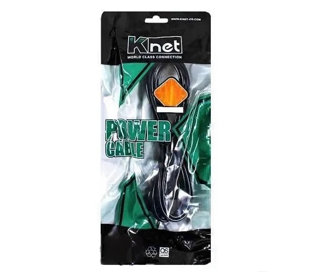 کابل برق کامپیوتر 1*3 سه متر KNET PLUS جدید 1