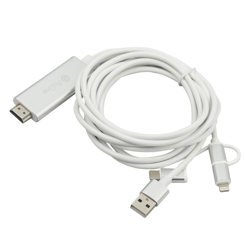 کابل انتقال تصویر تایپ C و اندروید و آیفون به HD پرو وان PCH70 جدید 1