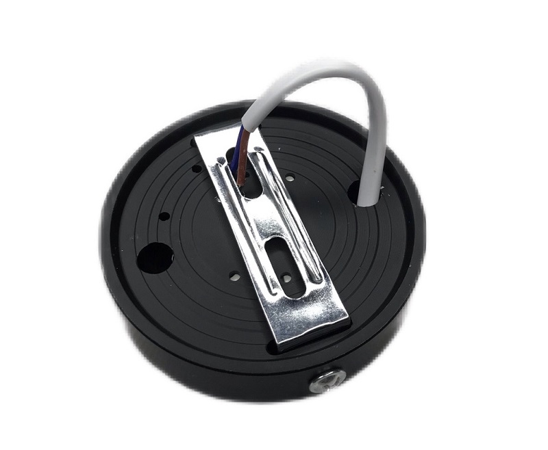 چراغ روکار ساعتی 7 وات COB سیلور مشکی