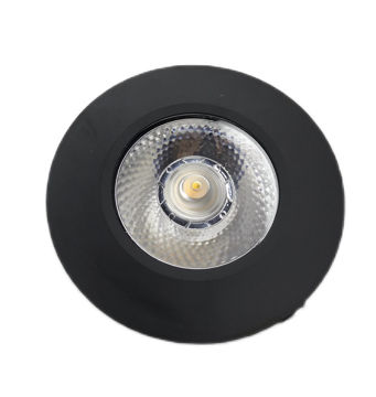 چراغ روکار ساعتی 10 وات COB سیلور مشکی