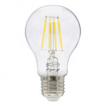 لامپ ال ای دی حبابی فیلامنتی 4 وات نور صرام پویا مهتابی سرپیچ E27