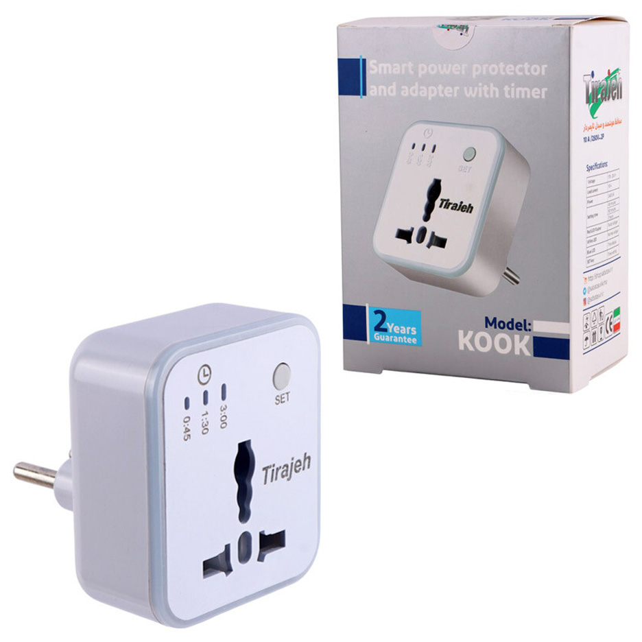 مبدل برق تایمردار تیراژه مدل KooK