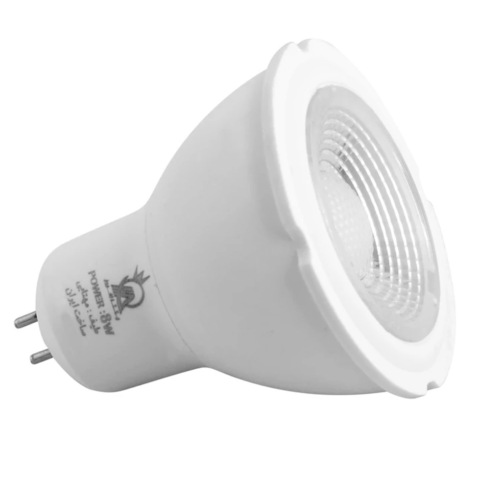 لامپ هالوژن اس ام دی 8 وات یکتا افروز مدل YA-HN8 پایه GU5.3