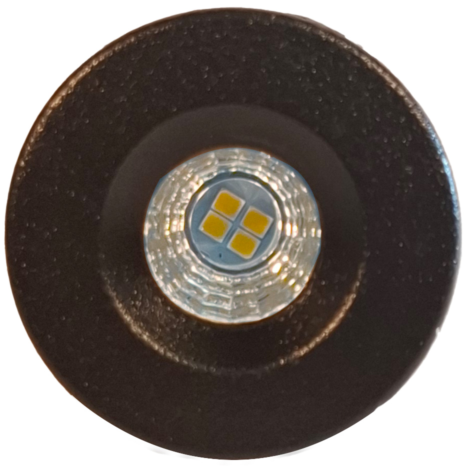 پارکتی 3 وات SMD توکار تولید نور گرد بدنه مشکی مدل سان لایت