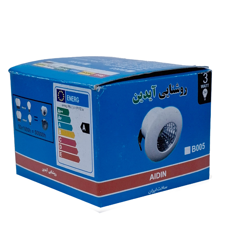 پارکتی 2 سانت بدنه سفید آفتابی آیدین 2 عددی