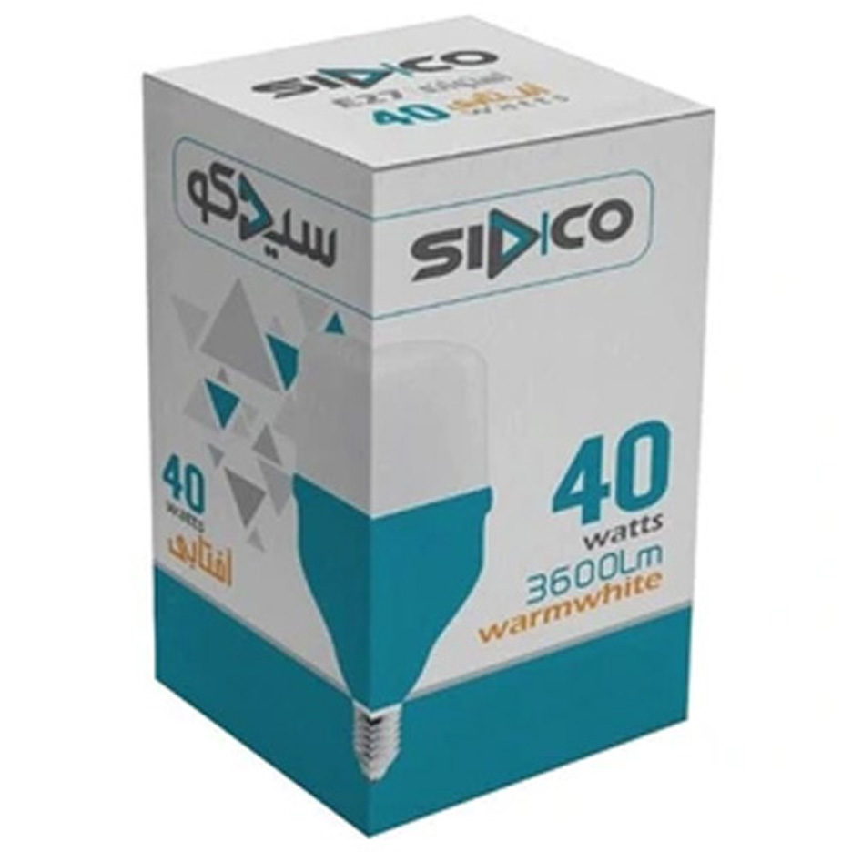 لامپ ال ای دی 40 وات استوانه ای سیدکو