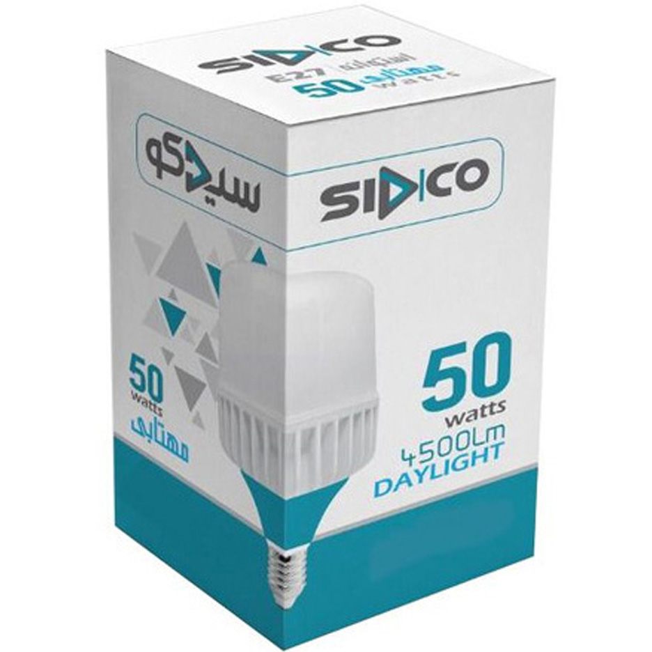 لامپ ال ای دی 50 وات استوانه سیدکو