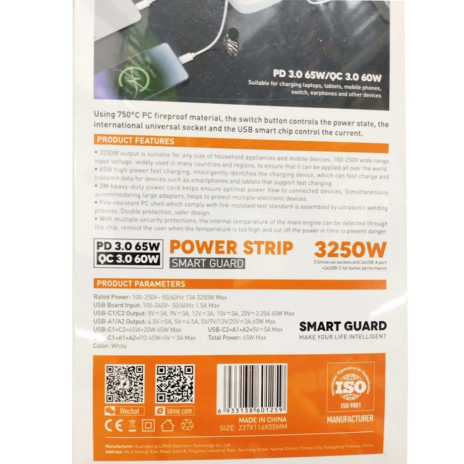 چندراهی برق الدینیو مدل 65W-SC3416