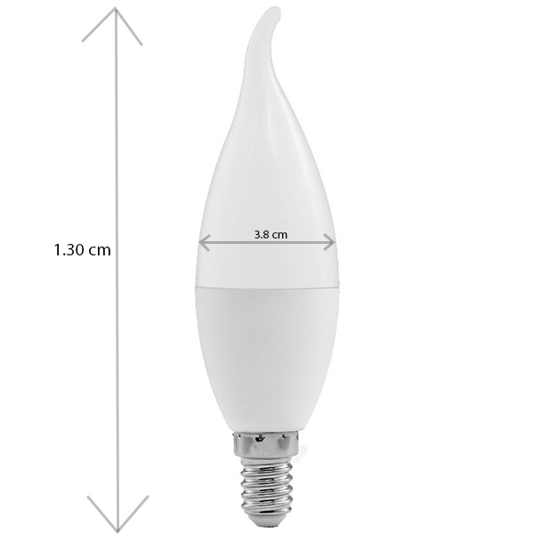 لامپ اشکی ال ای دی 7 وات سیدکو پایه E14