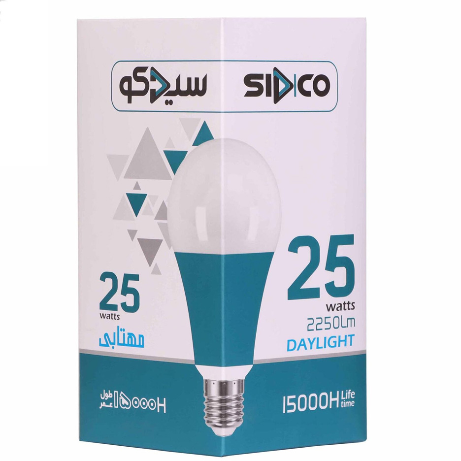 لامپ ال ای دی 25 وات حبابی سیدکو