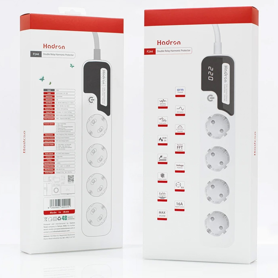 محافظ ولتاژ هارمونیک هادرون 16 آمپر مدل P244
