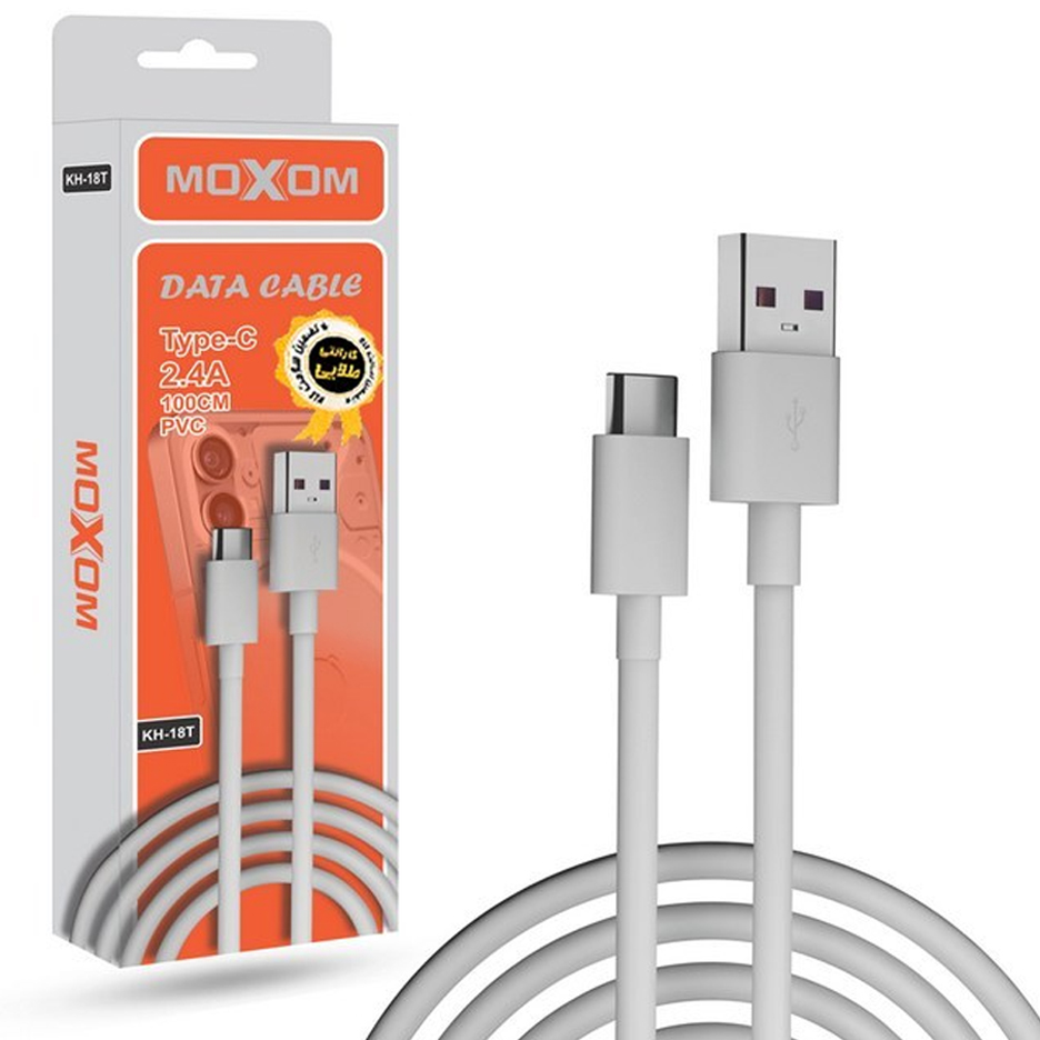 کابل تایپ C موکسوم یک متر