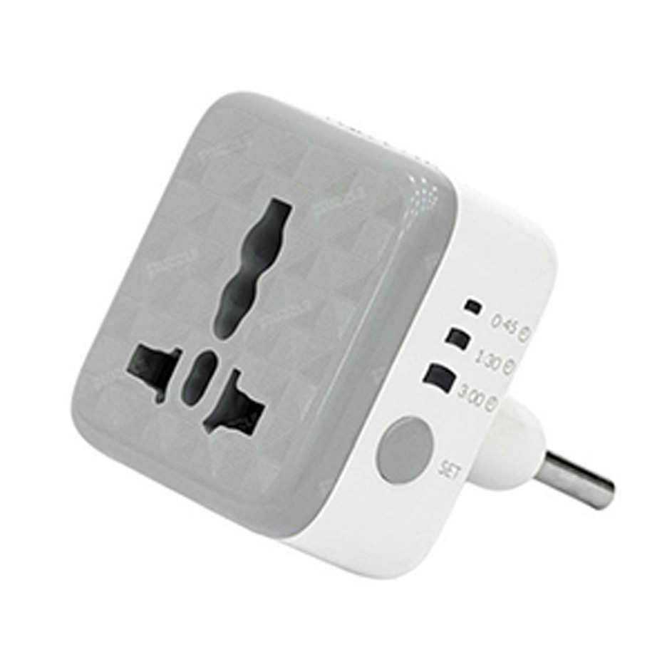 محافظ و تبدیل برق ۳ به ۲ تایمر دار  پارت الکتریک مدل هامر T100