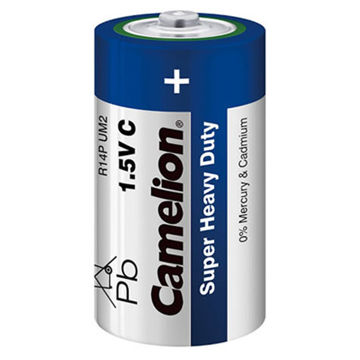 باتری قلمی سایز ی C کملیون 2 عددی SUPER HEAVY DUTY