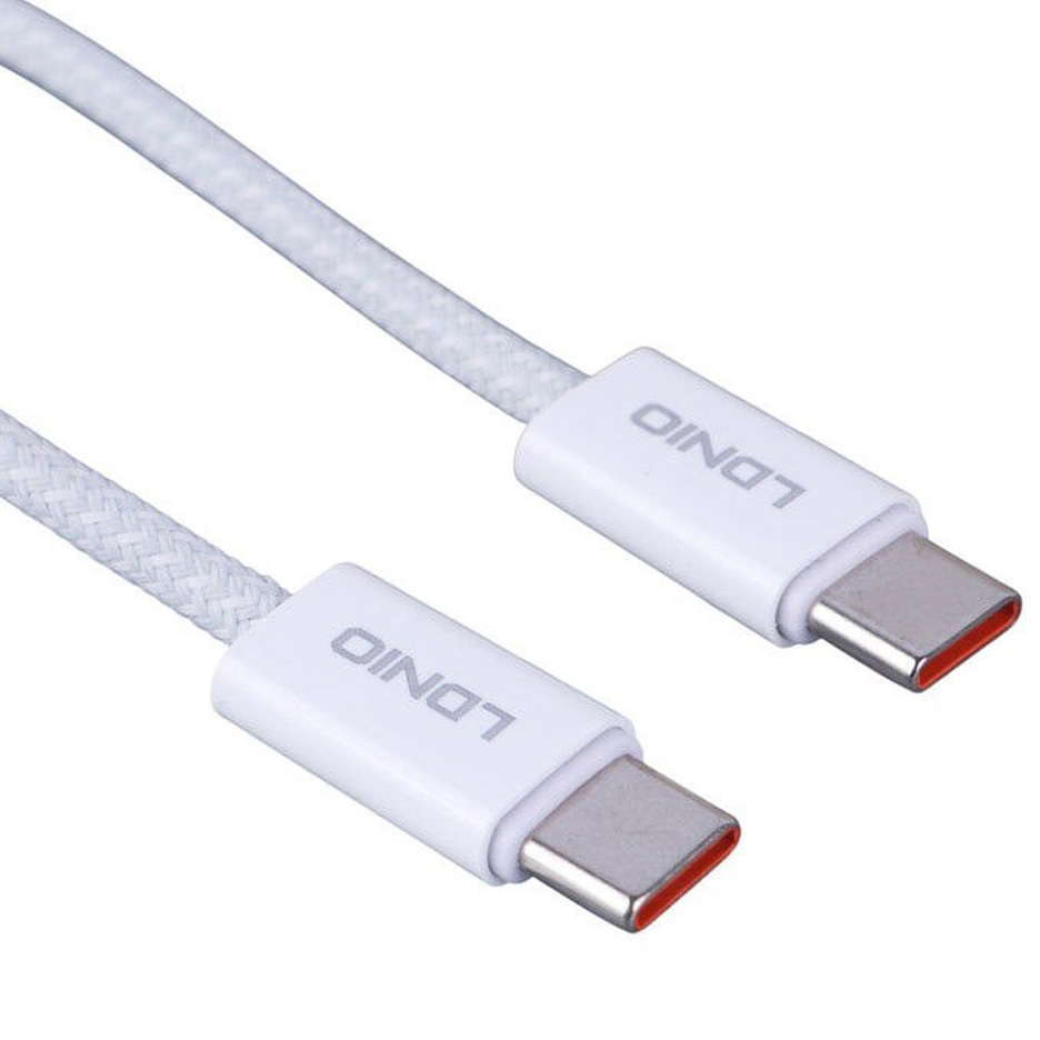 کابل 2 سر تایپ سی 20 سانت 65 وات الدنیو 901