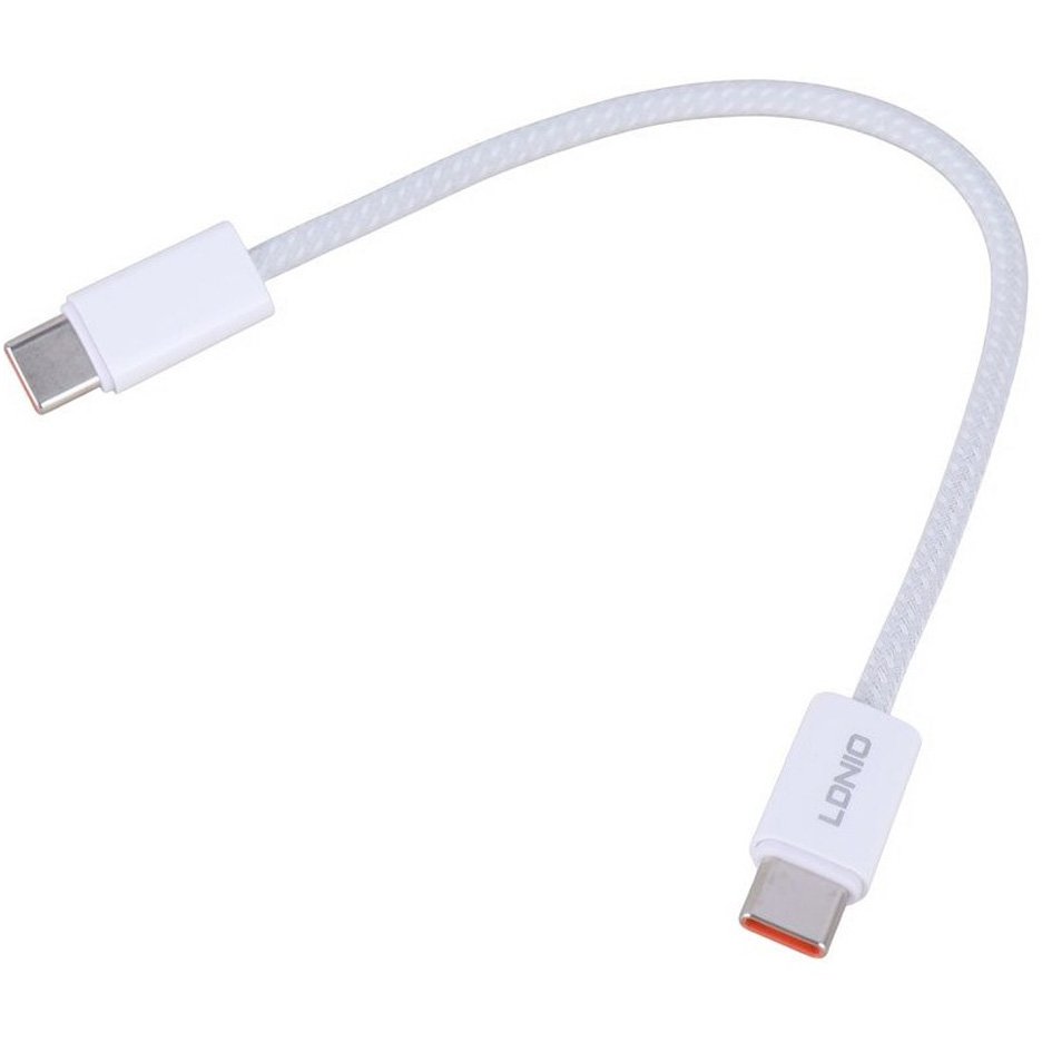 کابل 2 سر تایپ سی 20 سانت 65 وات الدنیو 901