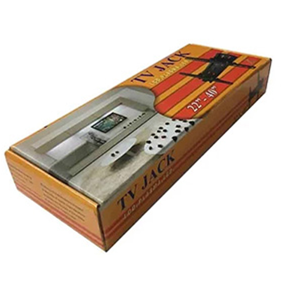 پایه دیواری تلویزیون تی وی جک مدل Z3 مناسب برای تلوزیون 22 - 43 اینچ