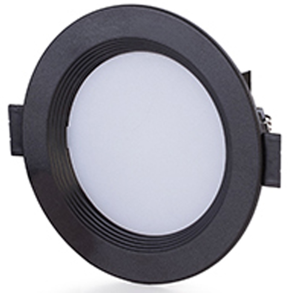 پنل 9 وات توکار مدل لنا بدنه مشکی تولید نور