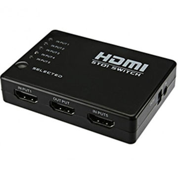 تبدیل 1 به 5 HD با ریموت ورودی 5 خروجی یک