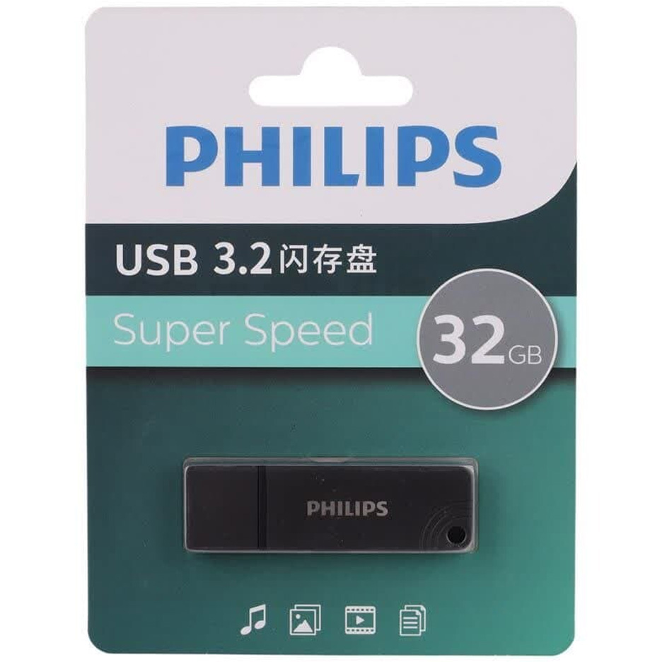 فلش 32 گیگ فیلیپس Philips FM11UA032B/93 USB3.2