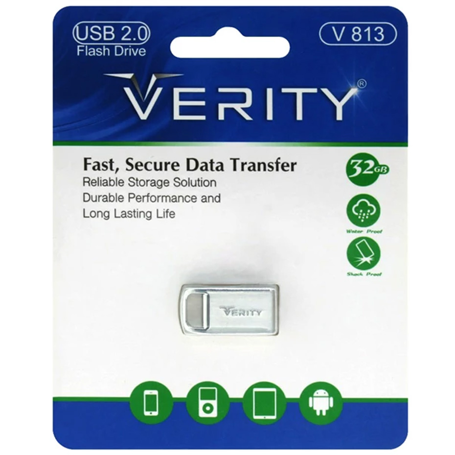 فلش 32 گیگابایت وریتی مدل V813 USB 2.0