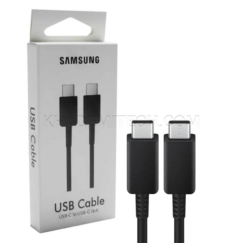 کابل تایپ سی مدل SAMSUNG Type_C PD S21 6A مشکی