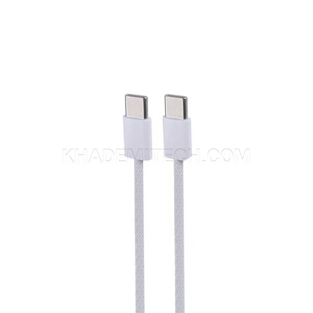 کابل تایپ سی سامسونگ مدل SAMSUNG USB-C to USB-C 30W کنفی