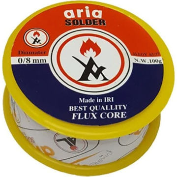 سیم لحیم قلع 100 گرمی آریا ایرانی